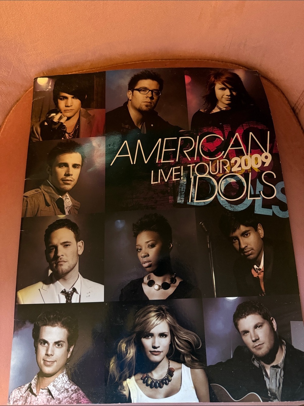 American Idols Live! Tour 2009 Program